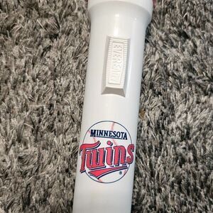 Vintage Minnesota Twins Flashlight White Red Works
